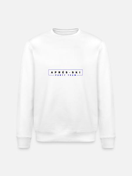 Après Ski Party Team - Stanley/Stella ROLLER Unisex Organic Sweatshirt - white