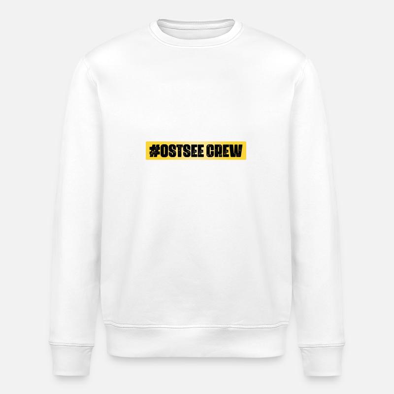 Ostsee Crew - Stanley/Stella Unisex Bio-Sweatshirt ROLLER - Weiß