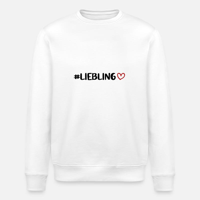 Coeur chéri - Sweat bio ROLLER Stanley/Stella Unisexe - blanc
