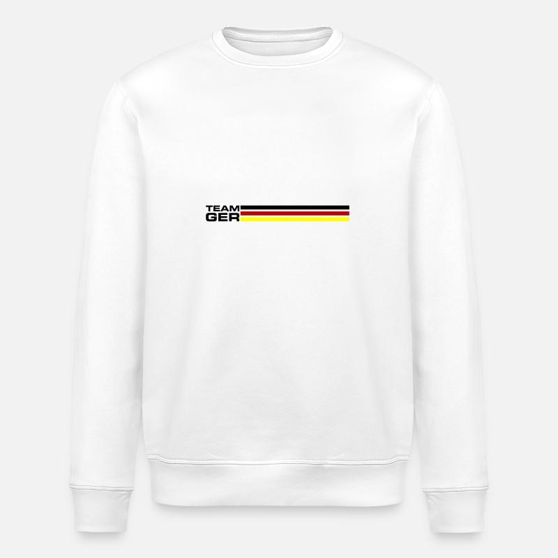 Team Germany - Stanley/Stella ROLLER Unisex Organic Sweatshirt - white