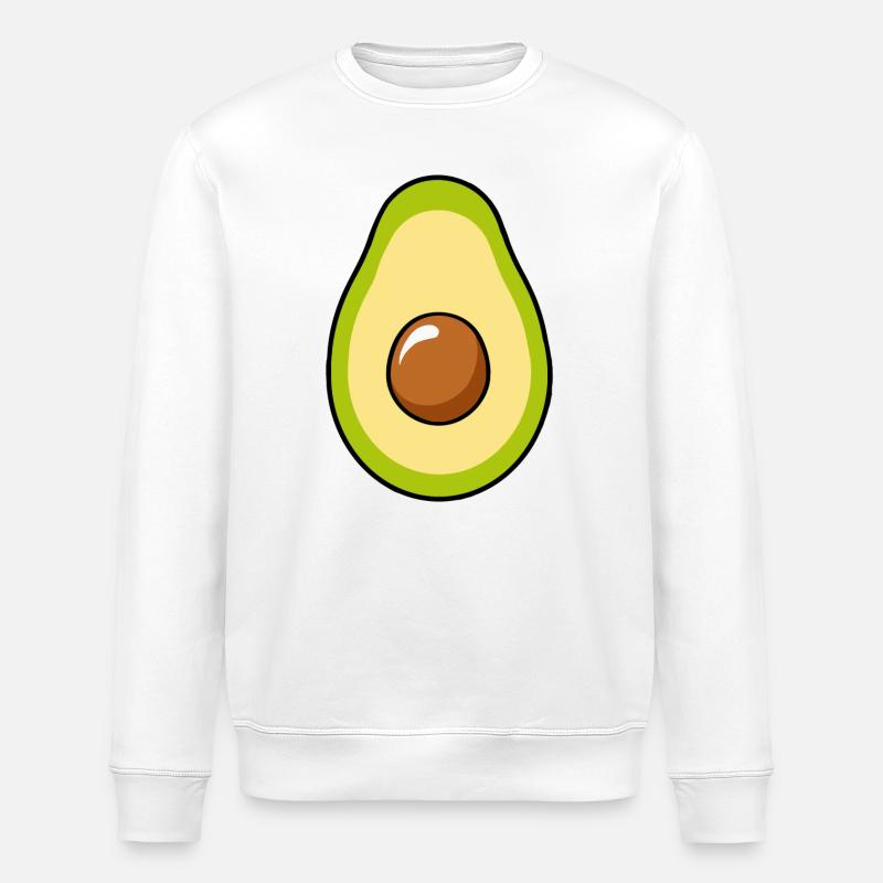 Avocat - Sweat bio ROLLER Stanley/Stella Unisexe - blanc