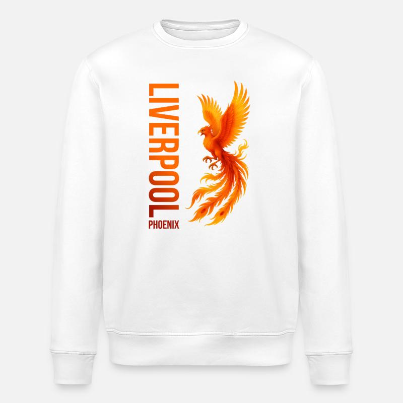 MAJESTUEUX PHOENIX FIREBIRD - Sweat bio ROLLER Stanley/Stella Unisexe - blanc