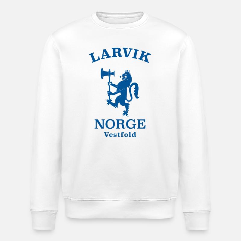 Larvik, Norvège, Norvège - Sweat bio ROLLER Stanley/Stella Unisexe - blanc