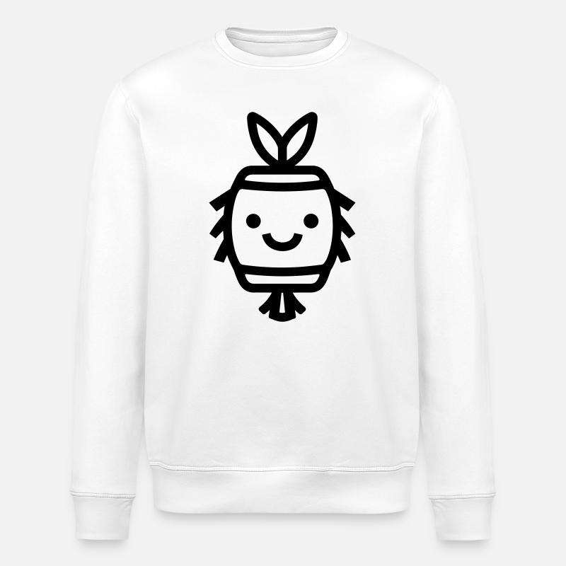 Pinata - Stanley/Stella Unisex Bio-Sweatshirt ROLLER - Weiß