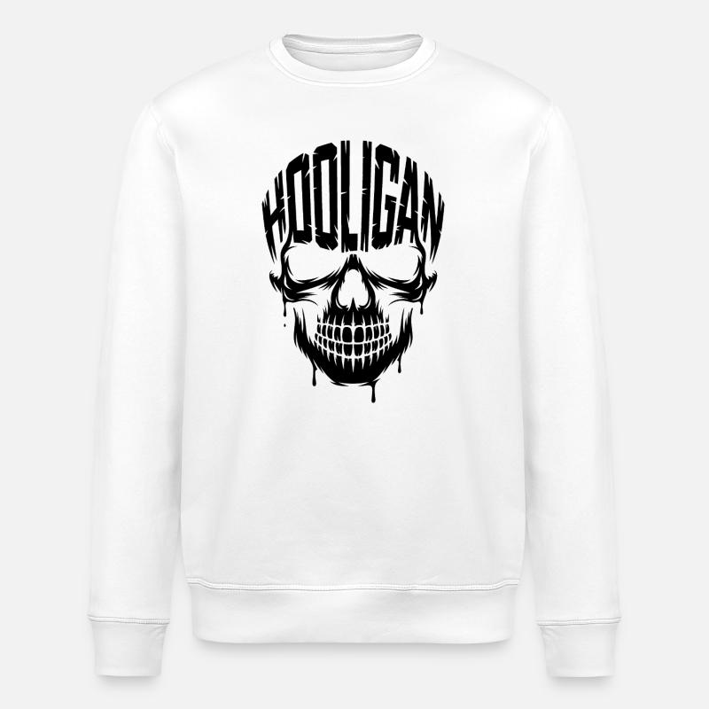 Hooligan – Sport Ultra Tee - Stanley/Stella Unisex Bio-Sweatshirt ROLLER - Weiß