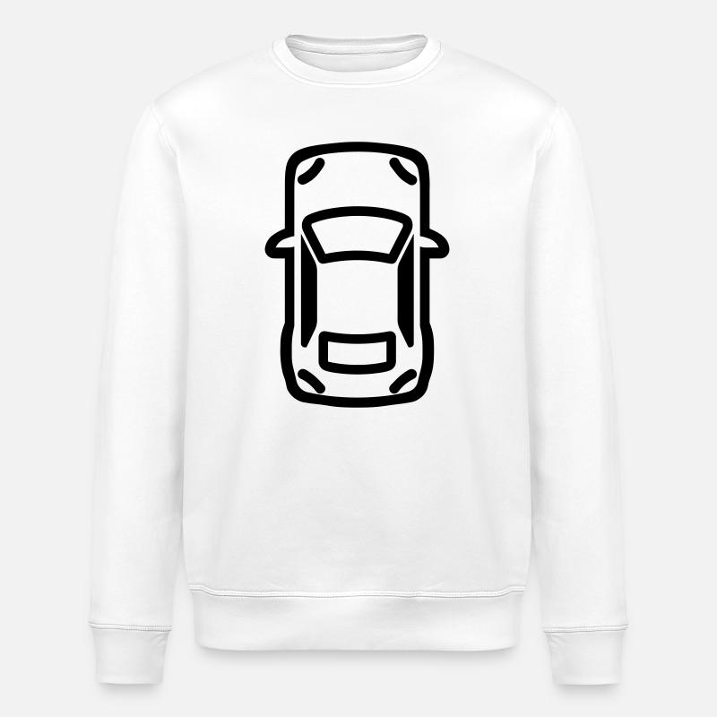 Car - Stanley/Stella ROLLER Unisex Organic Sweatshirt - white