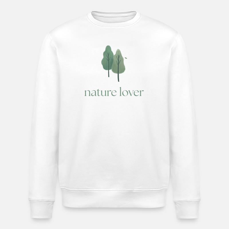 Natur lover - Stanley/Stella Unisex Bio-Sweatshirt ROLLER - Weiß