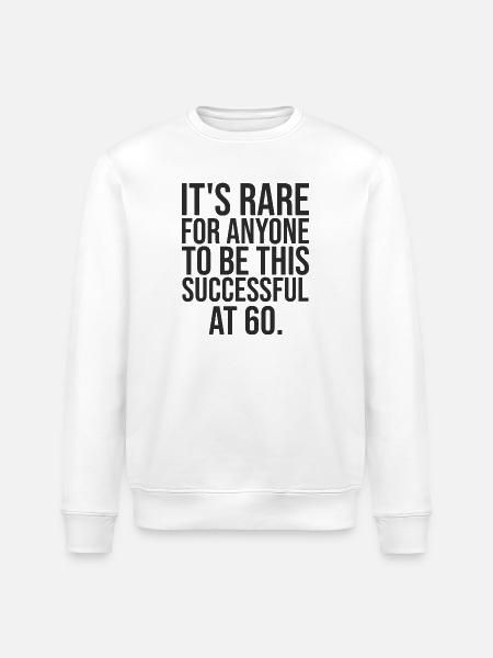 60 ans performant cadeau 60e anniversaire - Sweat bio ROLLER Stanley/Stella Unisexe - blanc
