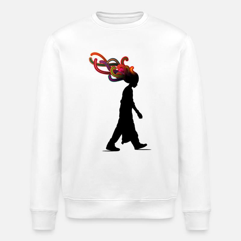 dreamer - Sweat bio ROLLER Stanley/Stella Unisexe - blanc