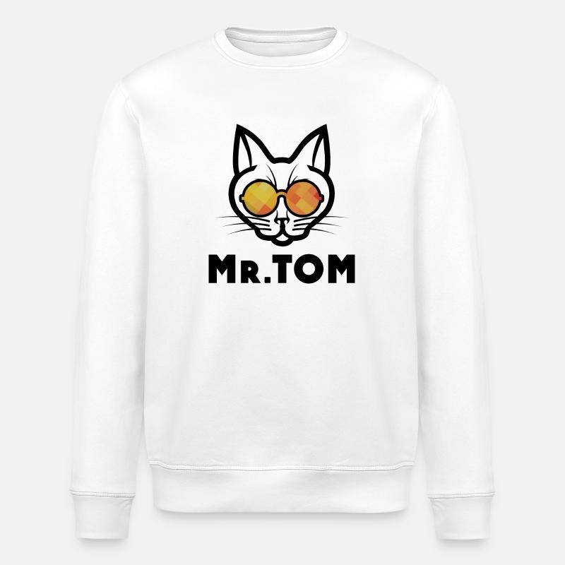 Mr. Tom - Stanley/Stella ROLLER Unisex Organic Sweatshirt - white