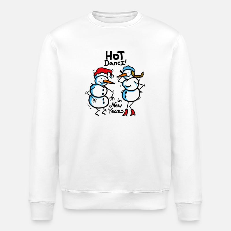 danse Bonhommes - Sweat bio ROLLER Stanley/Stella Unisexe - blanc