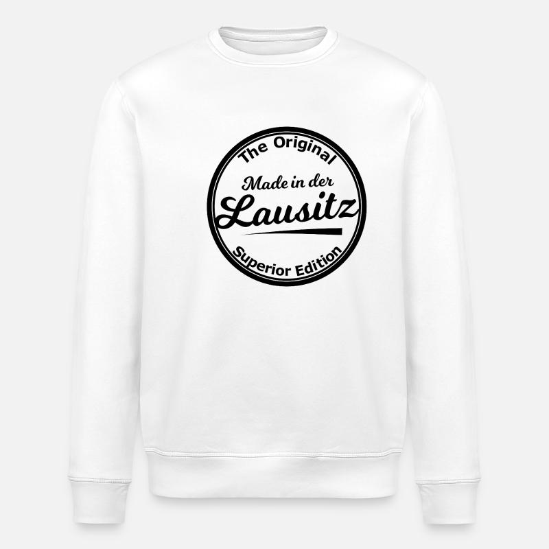 Original aus der Lausitz - Stanley/Stella Unisex Bio-Sweatshirt ROLLER - Weiß
