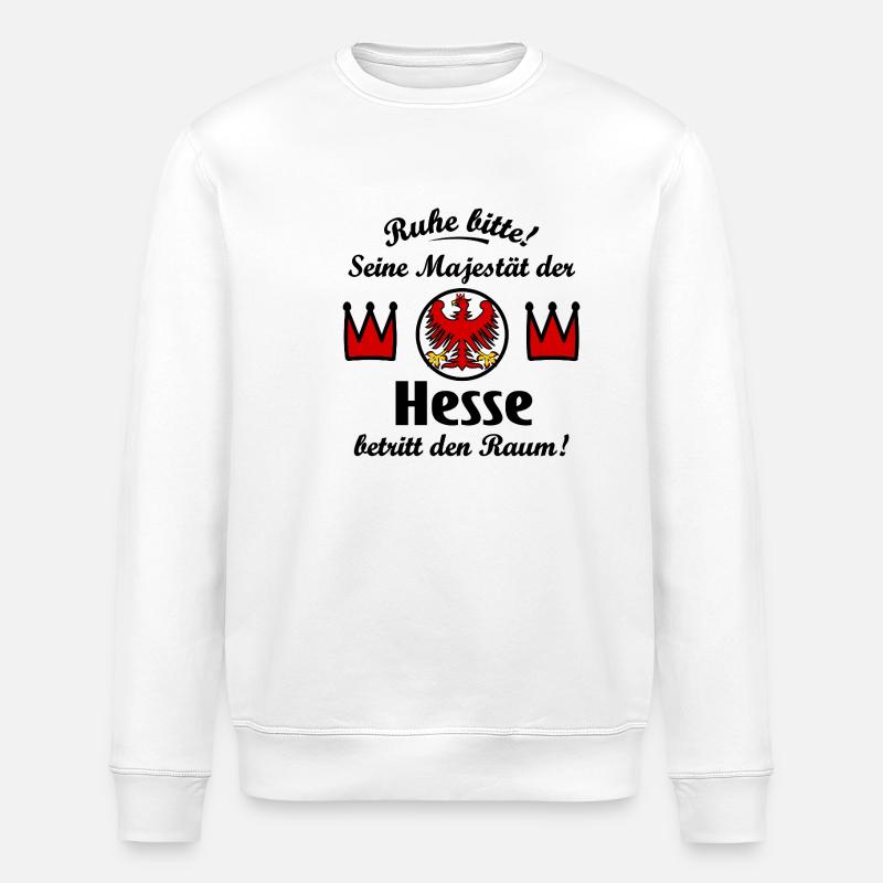 Le roi de Hesse - Sweat bio ROLLER Stanley/Stella Unisexe - blanc