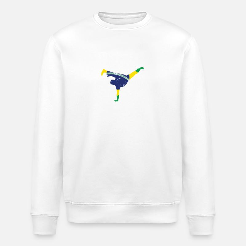Capoeira Acrobaties Danse Martiale Acrobaties - Sweat bio ROLLER Stanley/Stella Unisexe - blanc