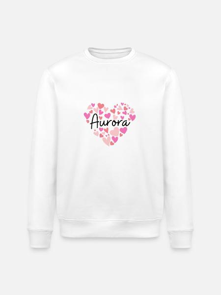 J’adore Aurora - Sweat bio ROLLER Stanley/Stella Unisexe - blanc