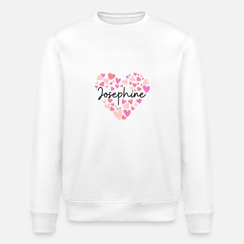 J’aime Joséphine - Sweat bio ROLLER Stanley/Stella Unisexe - blanc