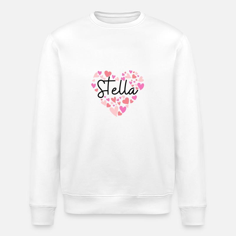 Ich liebe Stella - Stanley/Stella Unisex Bio-Sweatshirt ROLLER - Weiß