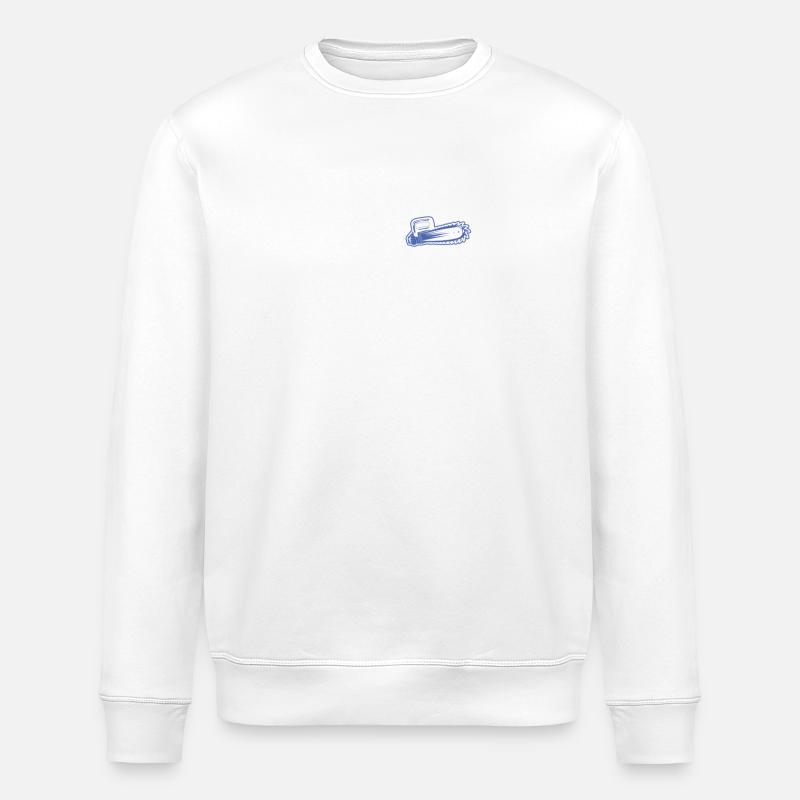 Tronçonneuse Tronçonneuse Pocket Design - Sweat bio ROLLER Stanley/Stella Unisexe - blanc