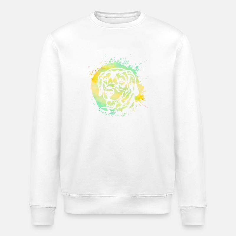 Labrador - Sweat bio ROLLER Stanley/Stella Unisexe - blanc