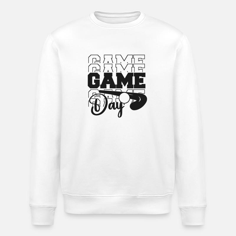 Field Hockey Game Day - Stanley/Stella Unisex Bio-Sweatshirt ROLLER - Weiß