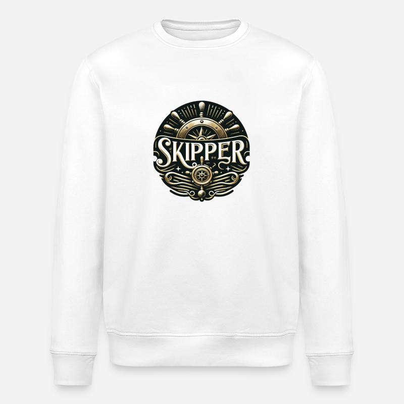 Skipper - Stanley/Stella Unisex Bio-Sweatshirt ROLLER - Weiß