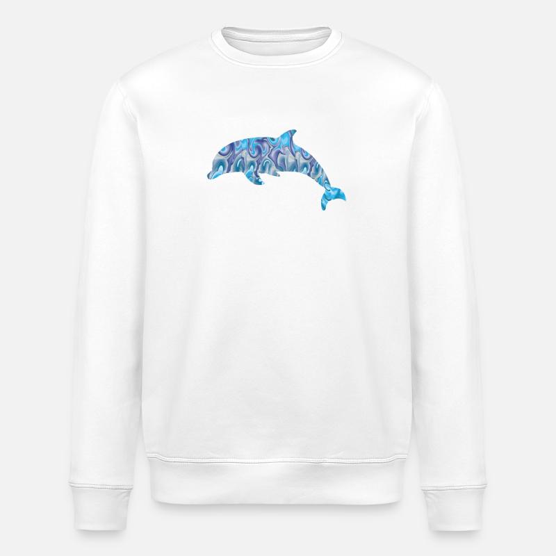Dauphin - Sweat bio ROLLER Stanley/Stella Unisexe - blanc