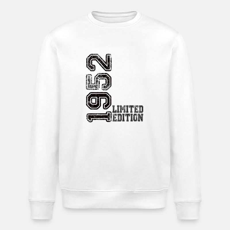 Édition limitée 1952 - Sweat bio ROLLER Stanley/Stella Unisexe - blanc