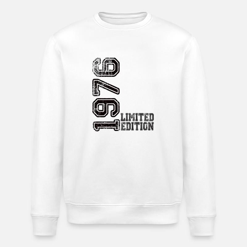 Édition limitée 1976 - Sweat bio ROLLER Stanley/Stella Unisexe - blanc