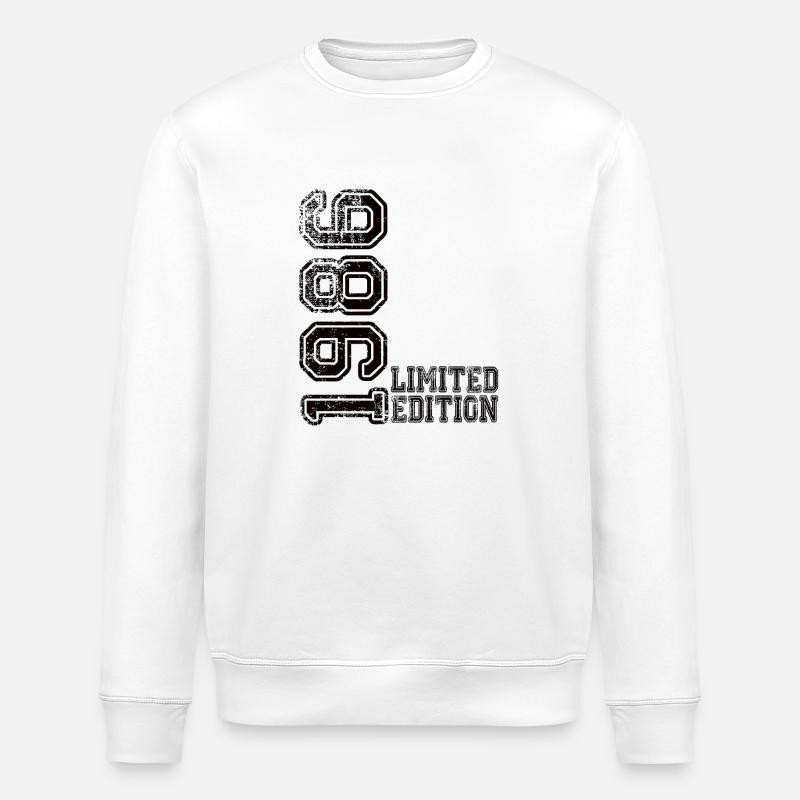 Limited Edition 1986 - Stanley/Stella Unisex Bio-Sweatshirt ROLLER - Weiß