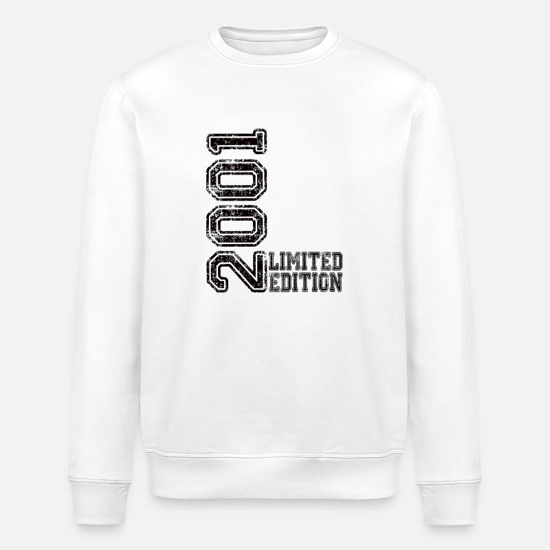 Limited Edition 2001 - Stanley/Stella ROLLER Unisex Organic Sweatshirt - white