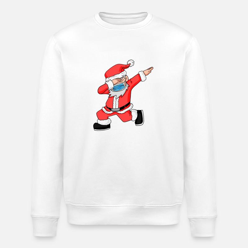 Père Noël Noël - Sweat bio ROLLER Stanley/Stella Unisexe - blanc