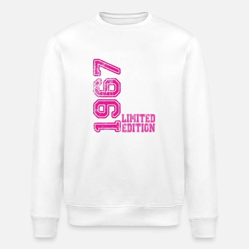 Limited Edition 1967 - Stanley/Stella ROLLER Unisex Organic Sweatshirt - white