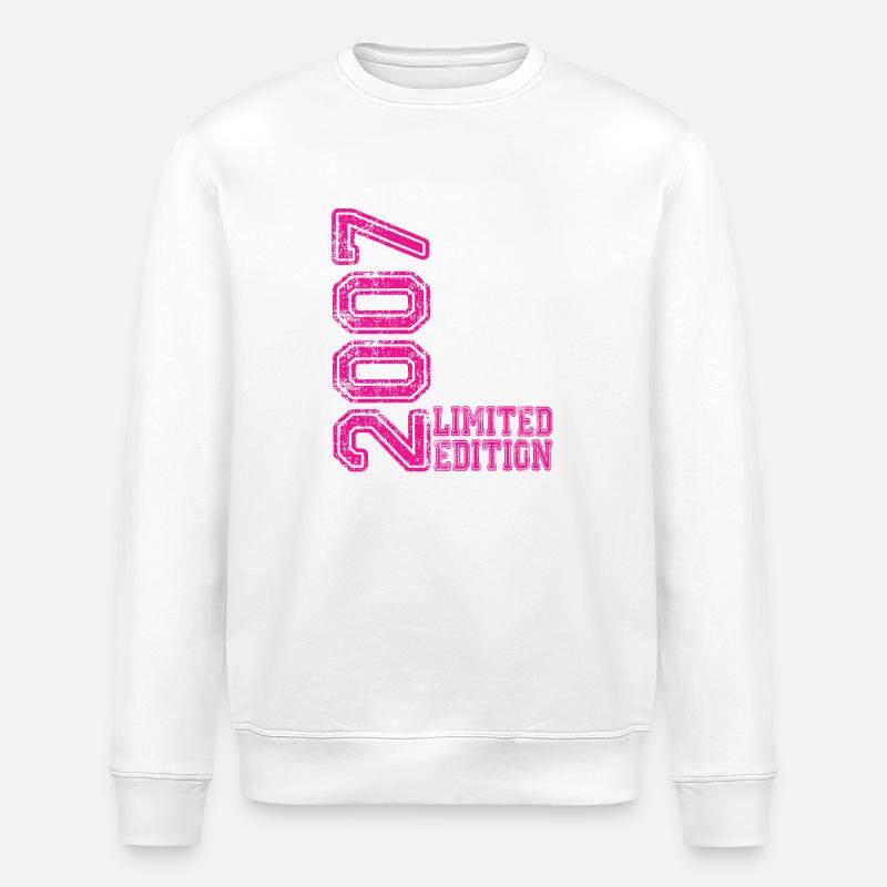 Limited Edition 2007 - Stanley/Stella Unisex Bio-Sweatshirt ROLLER - Weiß