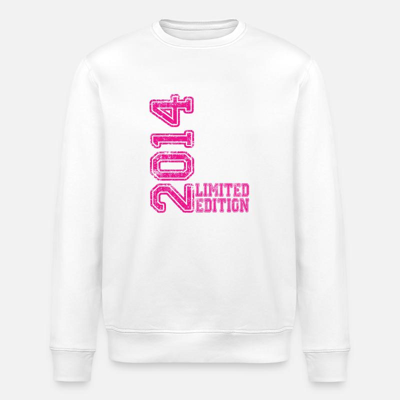 Limited Edition 2014 - Stanley/Stella Unisex Bio-Sweatshirt ROLLER - Weiß