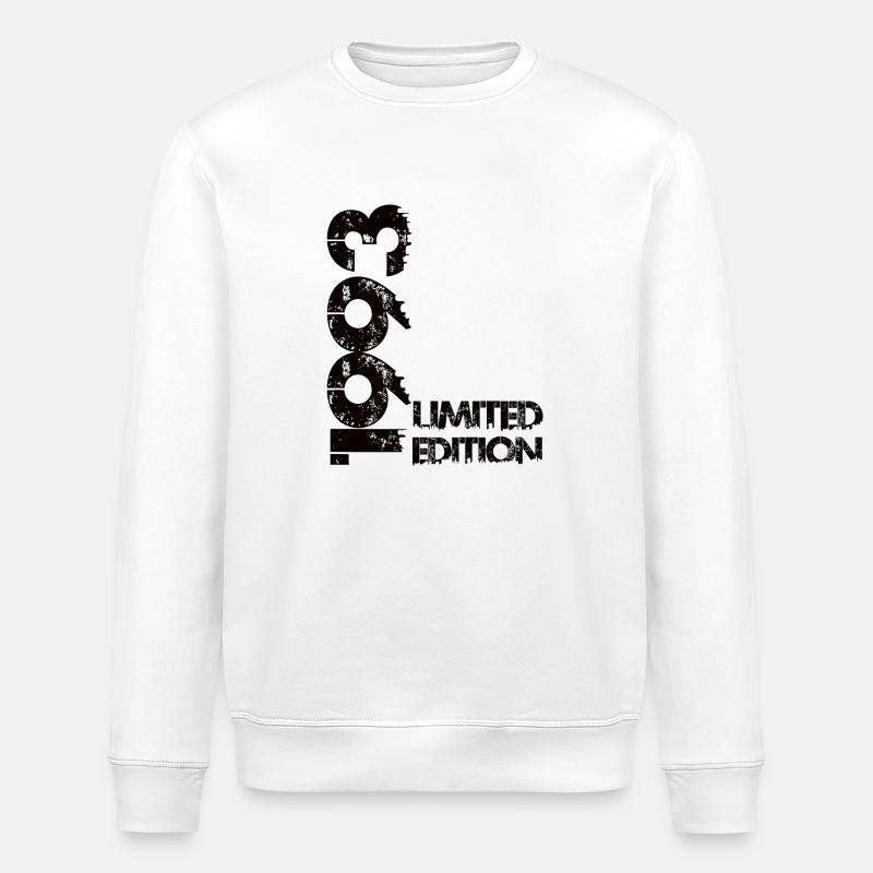 Limited Edition 1993 - Stanley/Stella Unisex Bio-Sweatshirt ROLLER - Weiß