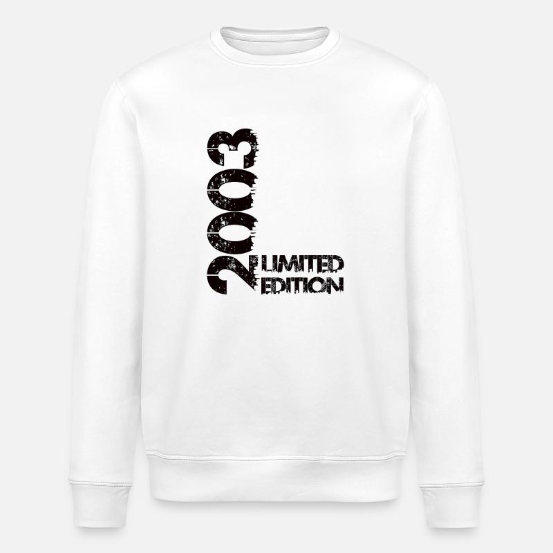 Limited Edition 2003 - Stanley/Stella Unisex Bio-Sweatshirt ROLLER - Weiß
