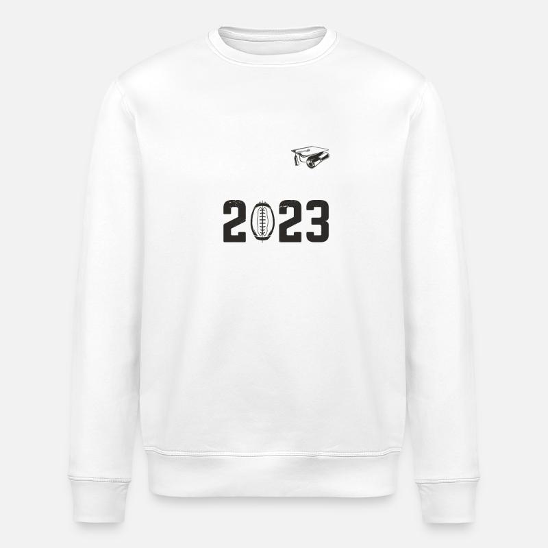 Senior Pride 2023 - Stanley/Stella ROLLER Unisex Organic Sweatshirt - white
