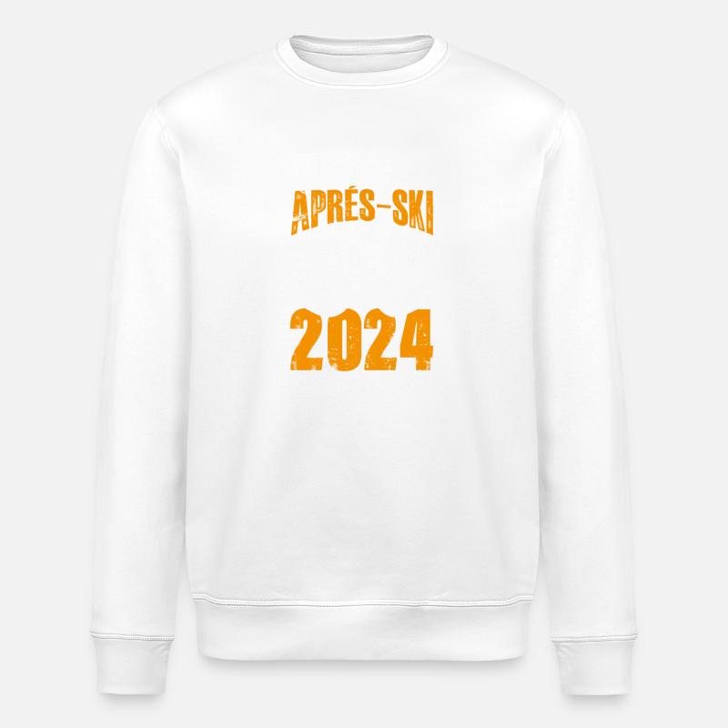 Masque de ski après-ski 2024 - Sweat bio ROLLER Stanley/Stella Unisexe - blanc