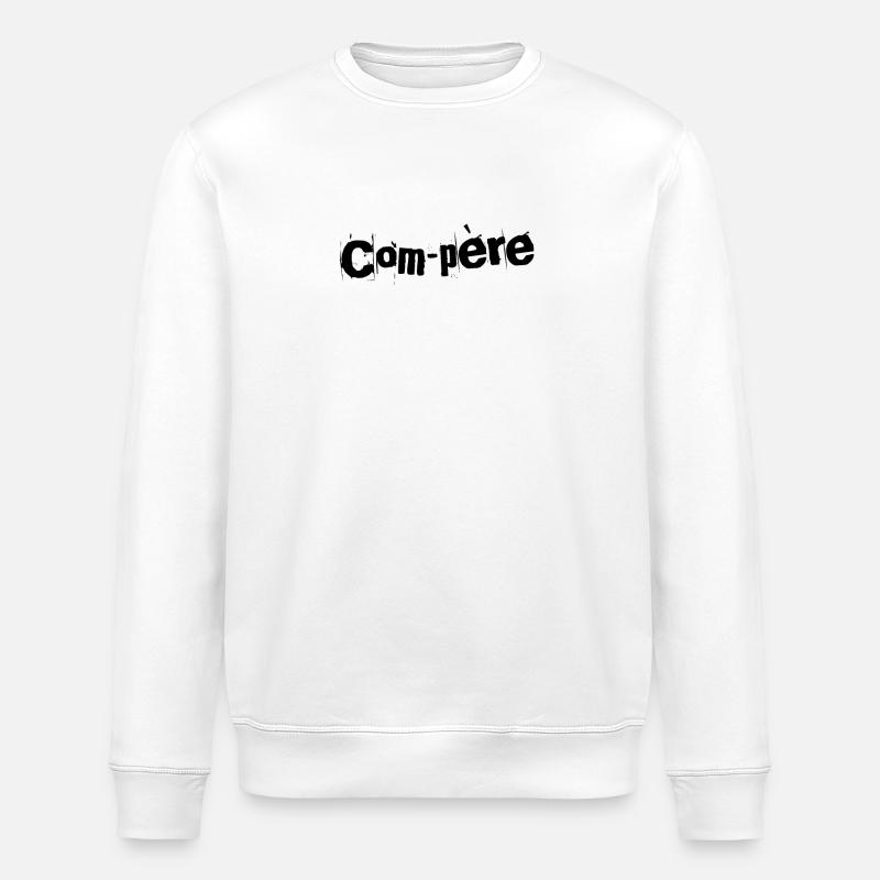 Papa Complice - Sweat bio ROLLER Stanley/Stella Unisexe - blanc