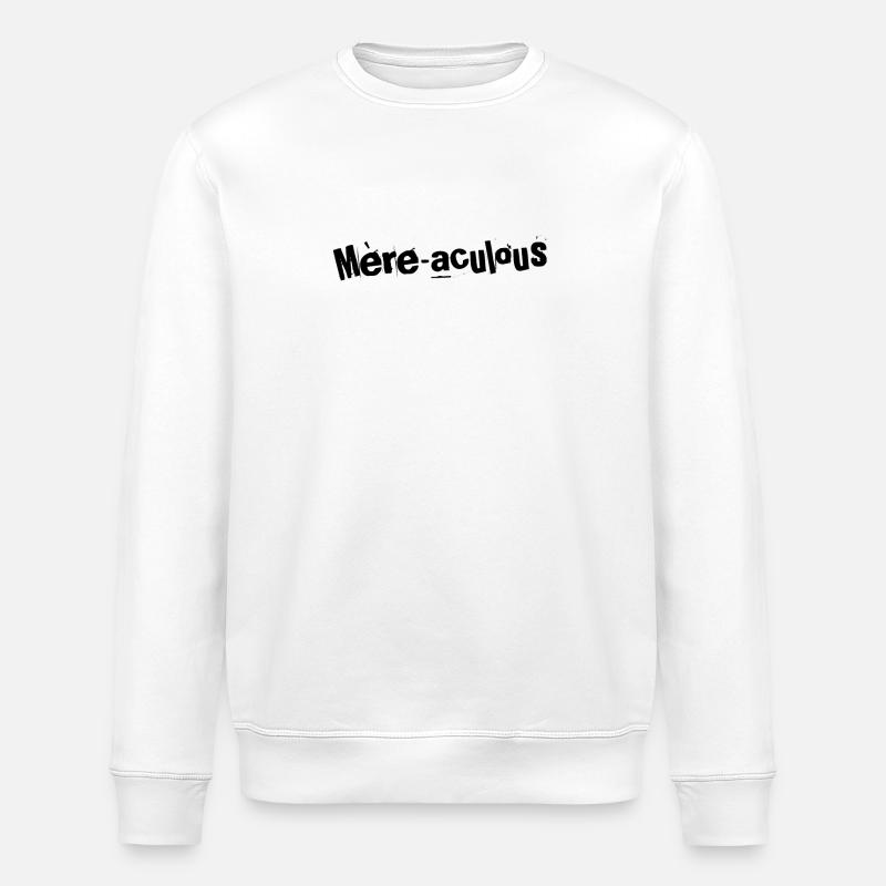 Mère-aculous Joy - Sweat bio ROLLER Stanley/Stella Unisexe - blanc