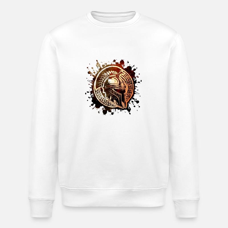 Casque Spartan Motivation Gladiateur - Sweat bio ROLLER Stanley/Stella Unisexe - blanc