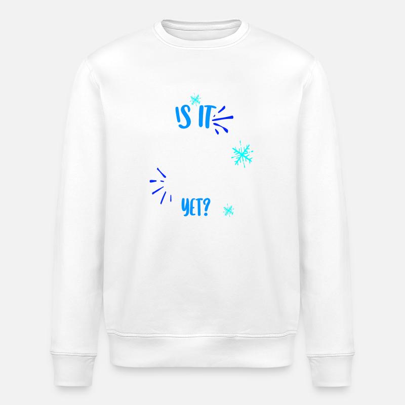 Ist schon Winterpause? - Stanley/Stella Unisex Bio-Sweatshirt ROLLER - Weiß