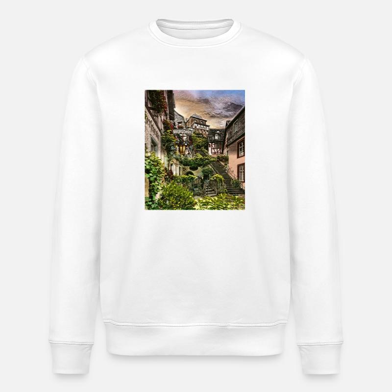 Beilstein, Deutschland - Stanley/Stella Unisex Bio-Sweatshirt ROLLER - Weiß