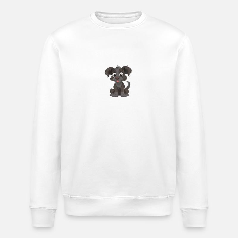 Schnauzer géant Schnauzer chien - Sweat bio ROLLER Stanley/Stella Unisexe - blanc