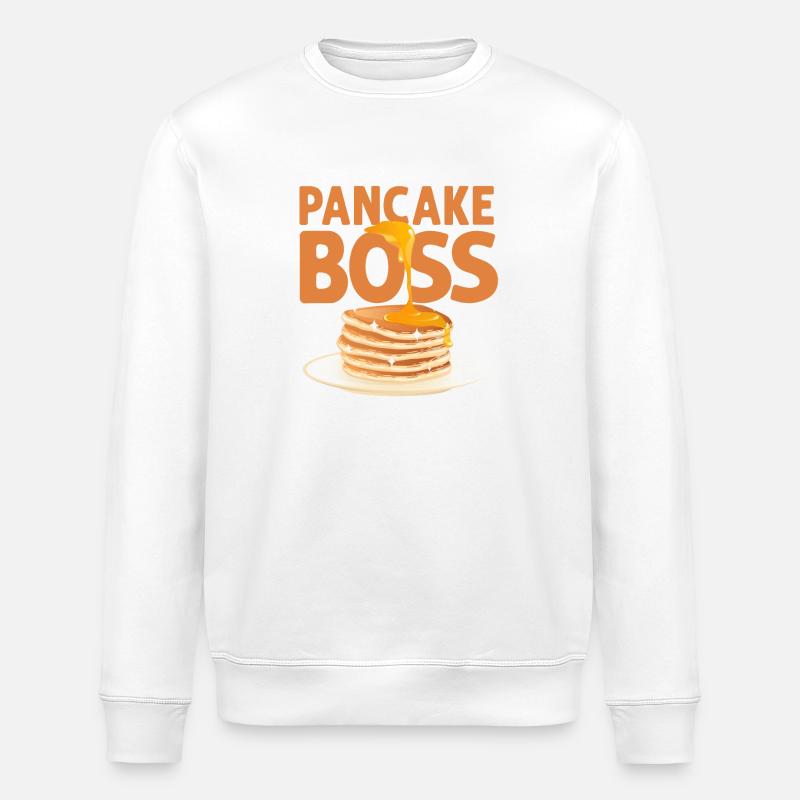 Pancake Lover Kids Pancake - Sweat bio ROLLER Stanley/Stella Unisexe - blanc