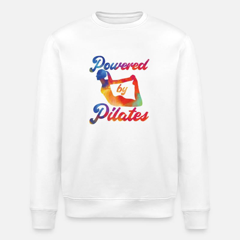 Pilates Instructor Teacher - Stanley/Stella ROLLER Unisex Organic Sweatshirt - white