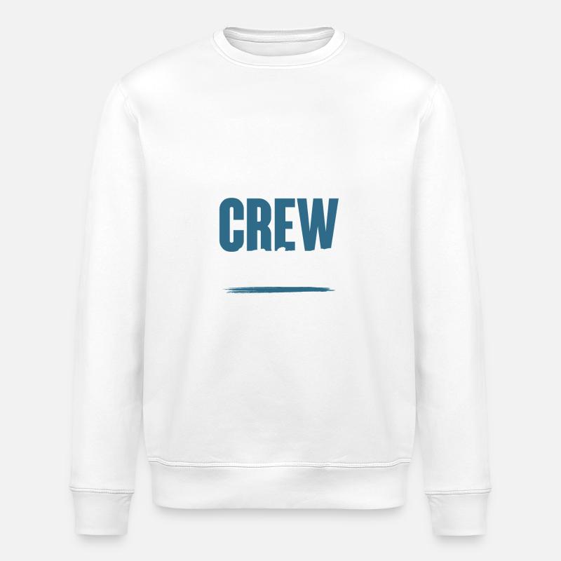 Grill Crew - Stanley/Stella ROLLER Unisex Organic Sweatshirt - white
