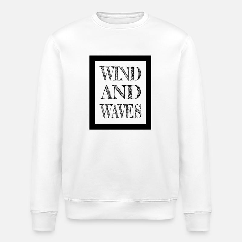 jokes self-expression breaking barriers - Stanley/Stella Unisex Bio-Sweatshirt ROLLER - Weiß
