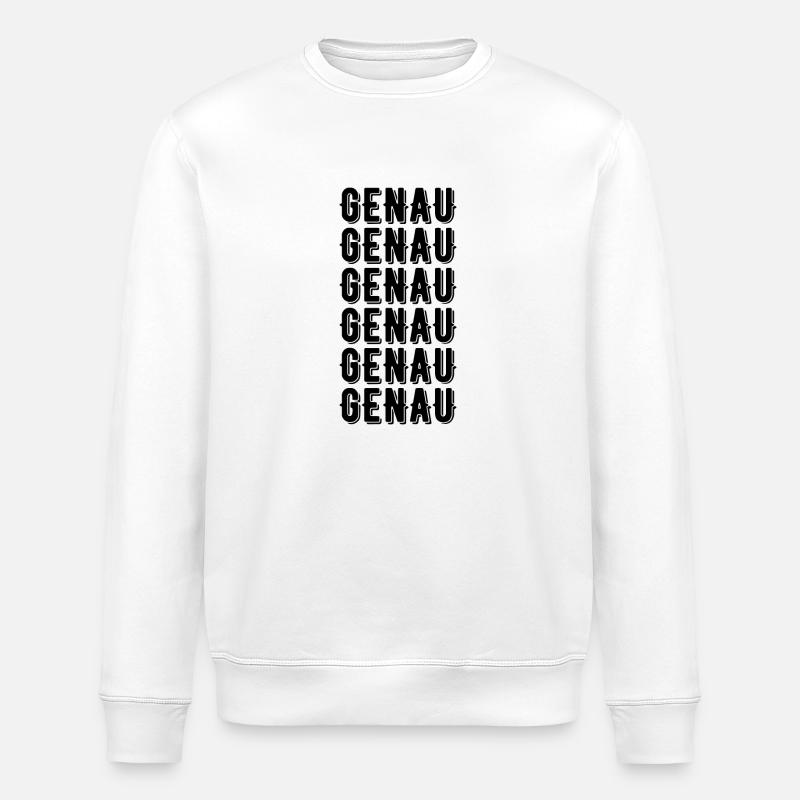 Dicton vraiment drôle - Sweat bio ROLLER Stanley/Stella Unisexe - blanc