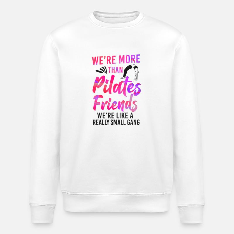 Instructeur de Pilates Professeur Amis - Sweat bio ROLLER Stanley/Stella Unisexe - blanc